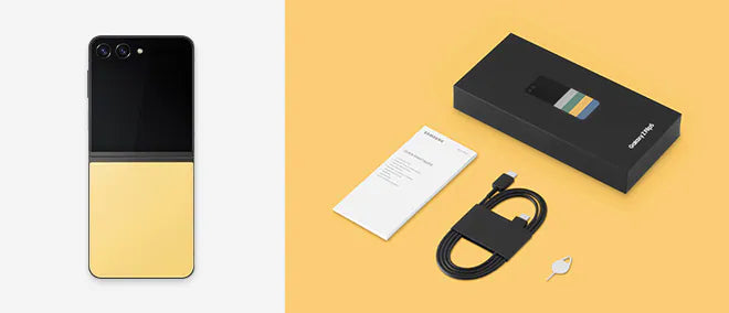 Samsung galaxy Z Flip5 256gb Yellow SM-F731BZYAATS – 3