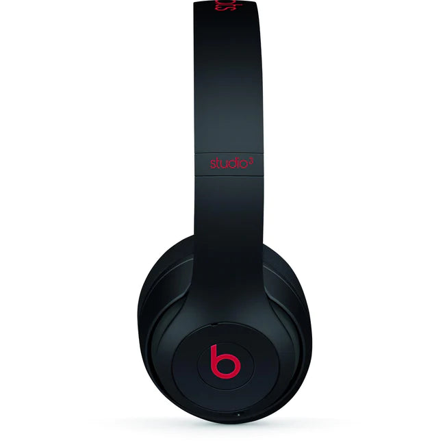 Beats Studio 3 Decade Collection Wireless Over-Ear Headphones (Defiant Black-Red) (MX422PA/A)
