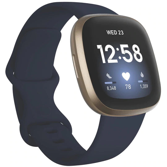 Fitbit Versa 3 (Midnight/Soft Gold) FB511GLNV