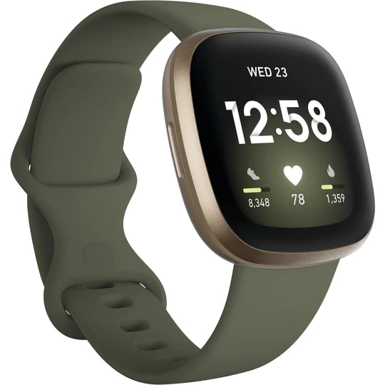 Fitbit Versa 3 (Olive/Soft Gold) FB511GLOL