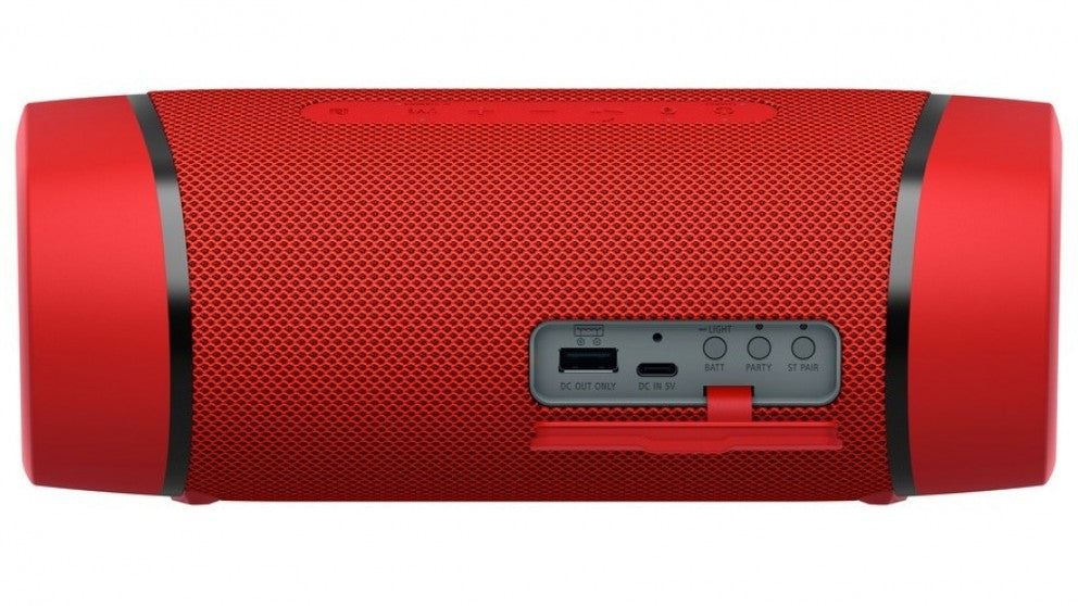 Sony SRS-XB33 Extra Bass Portable Bluetooth Speaker (Red)( SRS