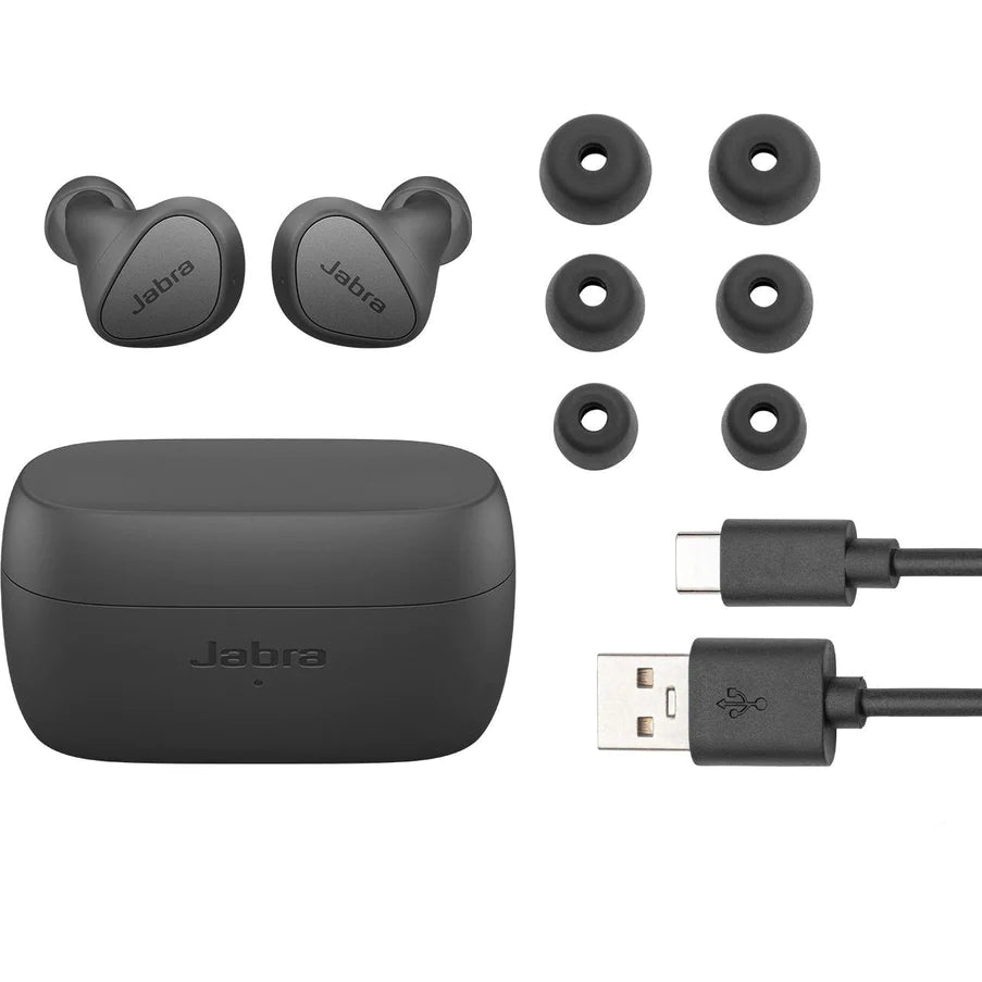 Jabra Elite 3 True Wireless In-Ear Headphones (Dark Grey) (100-91410000-40)