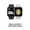 Apple Watch SE 44mm Midnight Aluminium Case GPS + Cellular [2022] (MNPY3ZP/A)