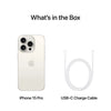 Apple iPhone 15 Pro 128GB (White Titanium) MTUW3ZP/A