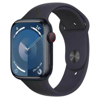 Apple Watch Series 9 45mm Midnight Aluminium Case GPS + Cellular (S/M) MRMC3ZP/A