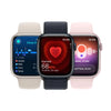 Apple Watch Series 9 45mm Midnight Aluminium Case GPS + Cellular Sport Loop MRMF3ZP/A