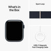 Apple Watch Series 9 GPS 45mm Midnight Al with Midnight SB S/L  (MR9C3ZP/A)