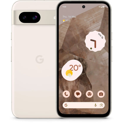 Google Pixel 8a 5G 128GB (Porcelain) (GA04988) (OPEN BOX, NEVER USED)