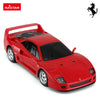 RASTAR Ferrari Toy Car, 1:24 Ferrari F40 Remote Control Toy Car, Classic Ferrari R/C Model