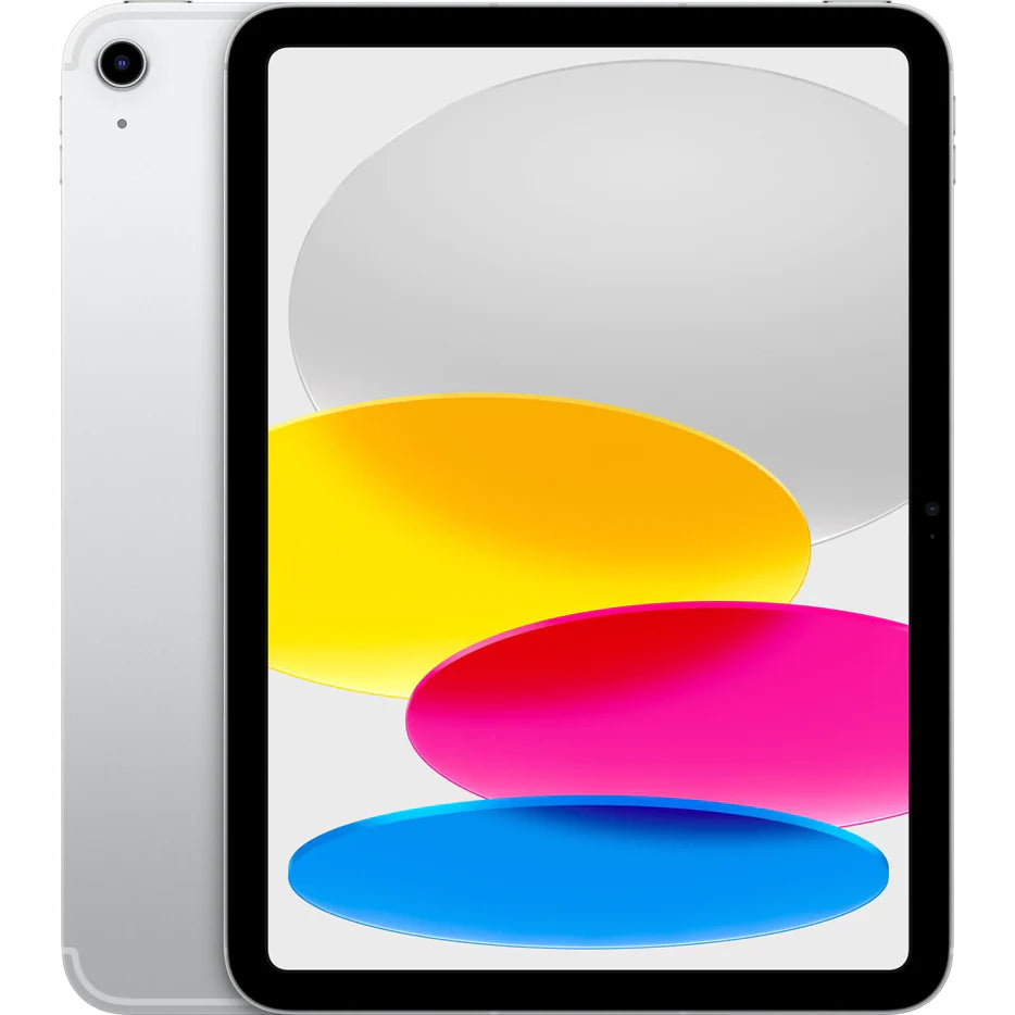 Apple iPad 256GB Wi-Fi + Cellular (Silver) [10th Gen] MODEL: MQ6T3X/A