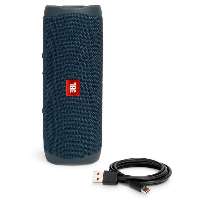 JBL Flip 5 Portable Bluetooth Speaker (Blue) (JBLFLIP5BLU)