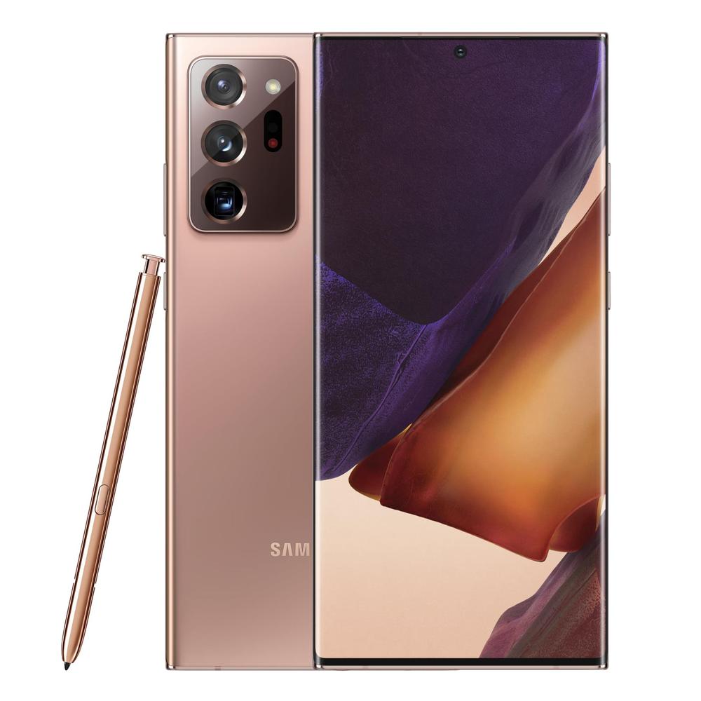 Au Stock] Samsung Galaxy Note20 Ultra 5G 256GB (Mystic Bronze) + 