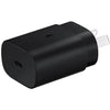 Samsung 25W USB-C wall Charger (Black) Model: EP-TA800NBEGAU