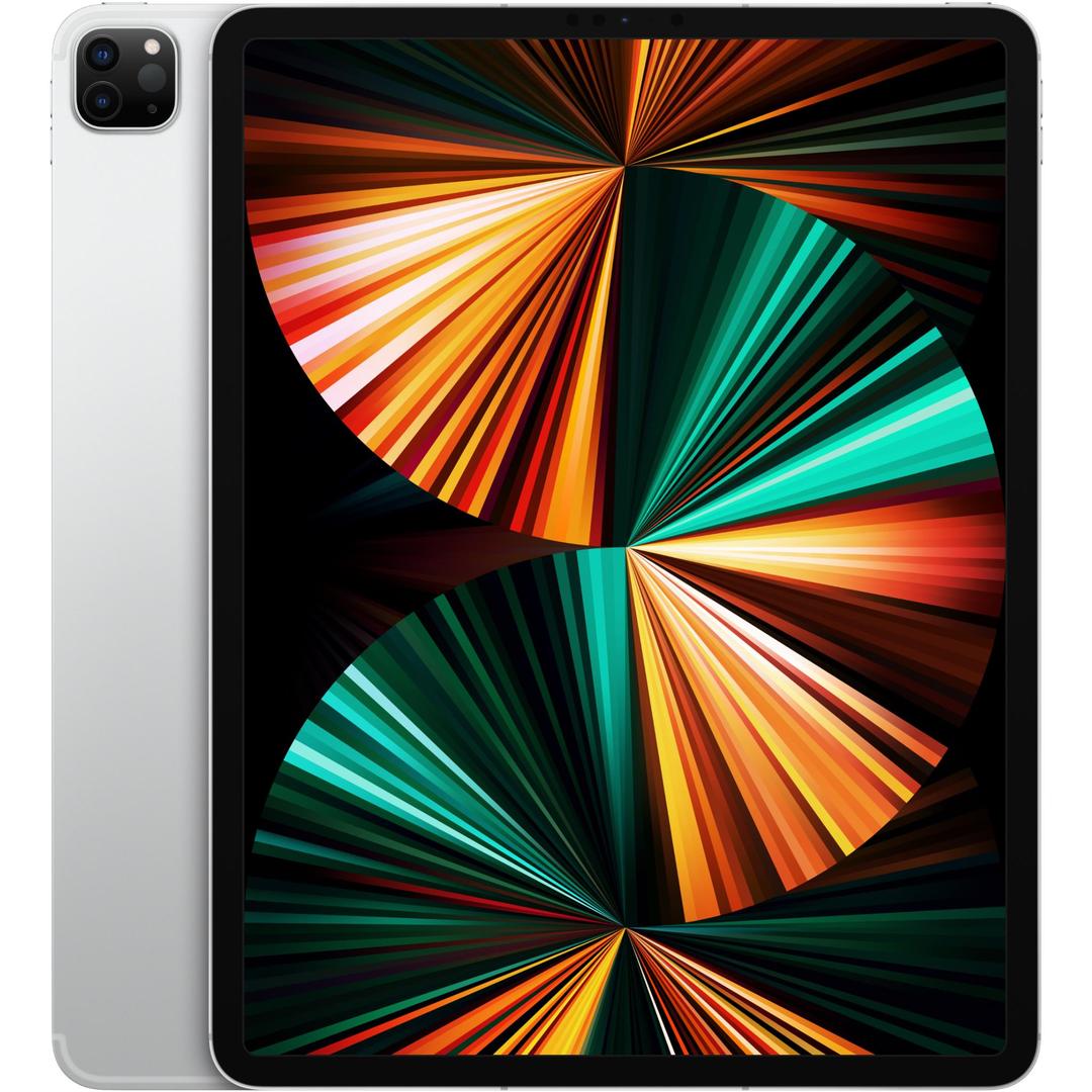 Apple iPad Pro 12.9-inch 2TB Wi-Fi + Cellular (Silver) [2021] (MHRE3X/A)