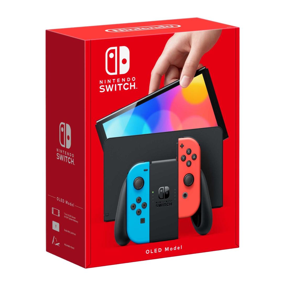 Nintendo Switch Console OLED Model (Neon) HEGSKABAAAUS