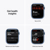 Apple Watch Series 7 45mm Blue Aluminium Case GPS + Cellular MKJT3X/A