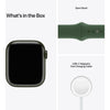 Apple Watch Series 7 41mm Green Aluminium Case GPS + Cellular-MKHT3X/A