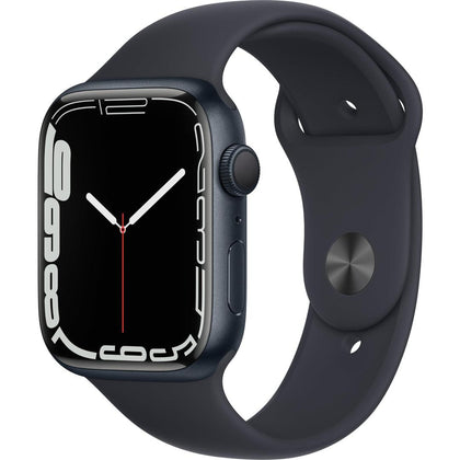 Apple Watch Series 7 45mm Midnight Aluminium Case GPS Model: MKN53X/A (OPEN BOX)