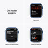 Apple Watch Series 7 41mm Blue Aluminium Case GPS + Cellular MODEL: MKHU3X/A