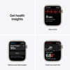 Apple Watch Series 7 45mm Starlight Aluminium Case Sport band GPS Model: MKN63X/A