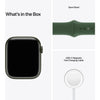 Apple Watch Series 7 45mm Green Aluminium Case GPS Model: MKN73X/A