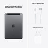 Apple iPad 64GB Wi-Fi + Cellular (Space Grey) [9th Gen] (MK473X/A) OPEN BOX, NEVER USED)