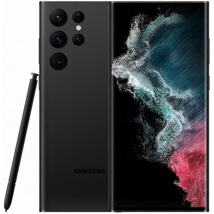 Samsung Galaxy S22 Ultra 5G 128GB (Phantom Black) (SM-S908EZKAATS)