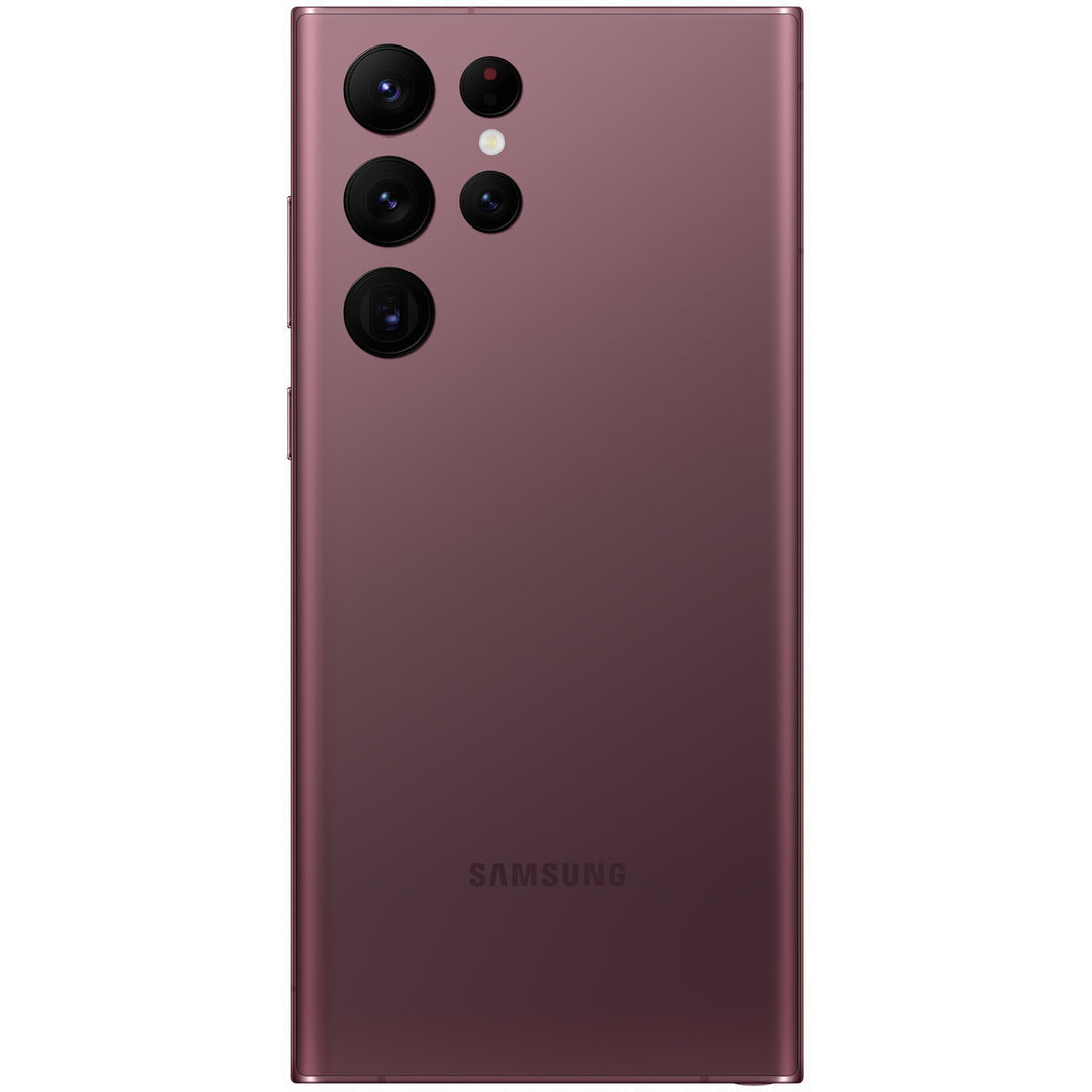 Samsung Galaxy S22 Ultra 5G 1TB (Burgundy) (SM-S908EDRNATS)