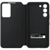 Samsung Smart Clear View Cover for Galaxy S22 (Black) EF-ZS901CBEGWW