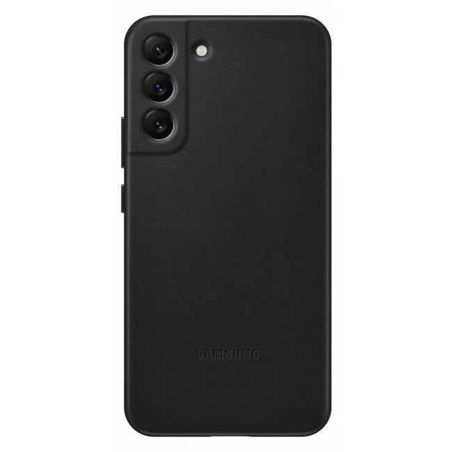 Samsung Leather Cover for Samsung S22+ (Black) (EF-VS906LGEGWW)