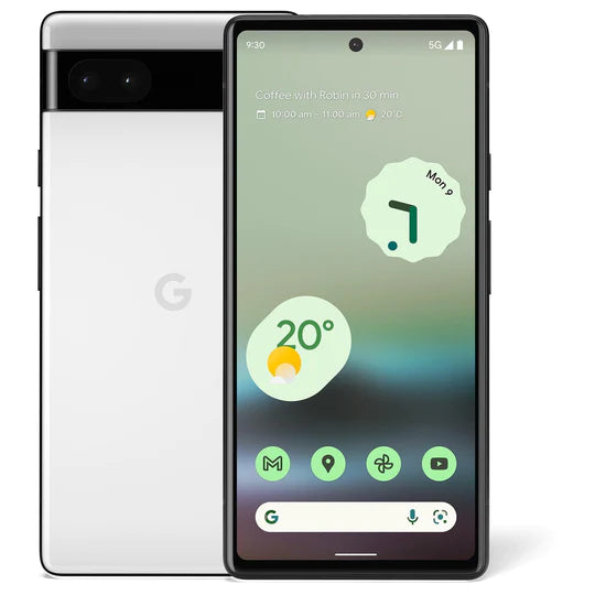 Google Pixel 6a 5G 128GB (Chalk) GAO03714-AU – 3 Brothers Mobiles