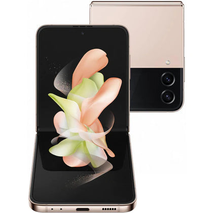 Samsung Galaxy Z Flip4 5G 128GB (Pink Gold) (SM-F721BZDAATS) Prestine condition