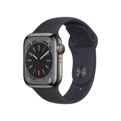 Apple Watch Series 8 41mm Graphite Stainless Steel Case GPS + Cellular (MNJJ3ZP/A)