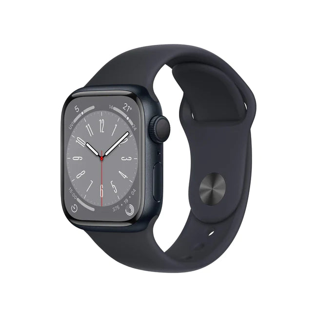 Apple Watch Series 8 41mm Midnight Aluminium Case GPS (MNP53ZP/A)