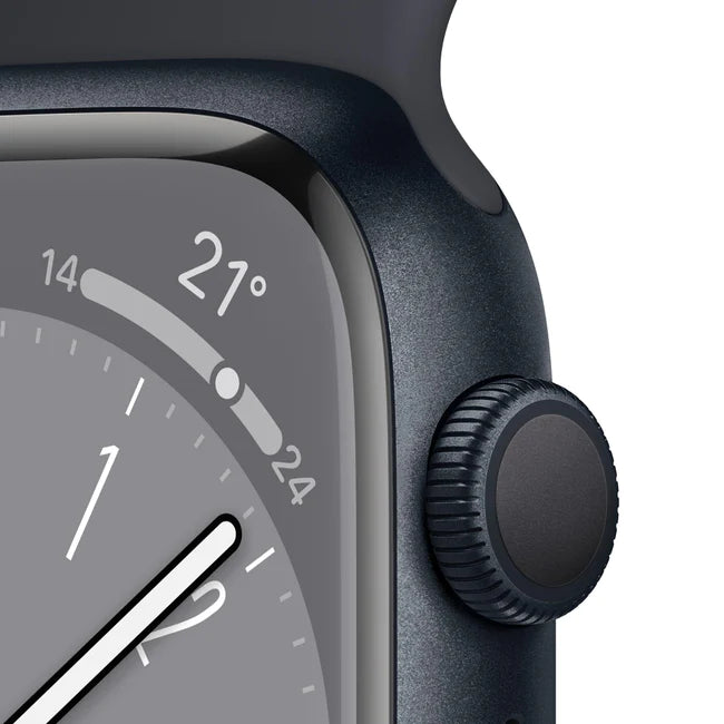 Apple Watch Series 8 45mm Midnight Aluminium Case GPS (MNP13ZP/A)