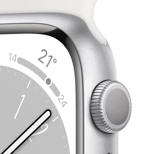 Apple Watch Series 8 45mm Silver Aluminium Case GPS (MP6N3ZP/A)