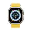 Apple Watch Ultra 49mm Titanium Case GPS + Cellular Ocean Band (Yellow) (MNHG3ZP/A)