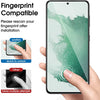 amFilm OneTouch Galaxy S22 Plus Glass Screen Protector & Camera Protector (6.6” 2022) (2-Pack Each) (AM-S22P-CLR-CMA)