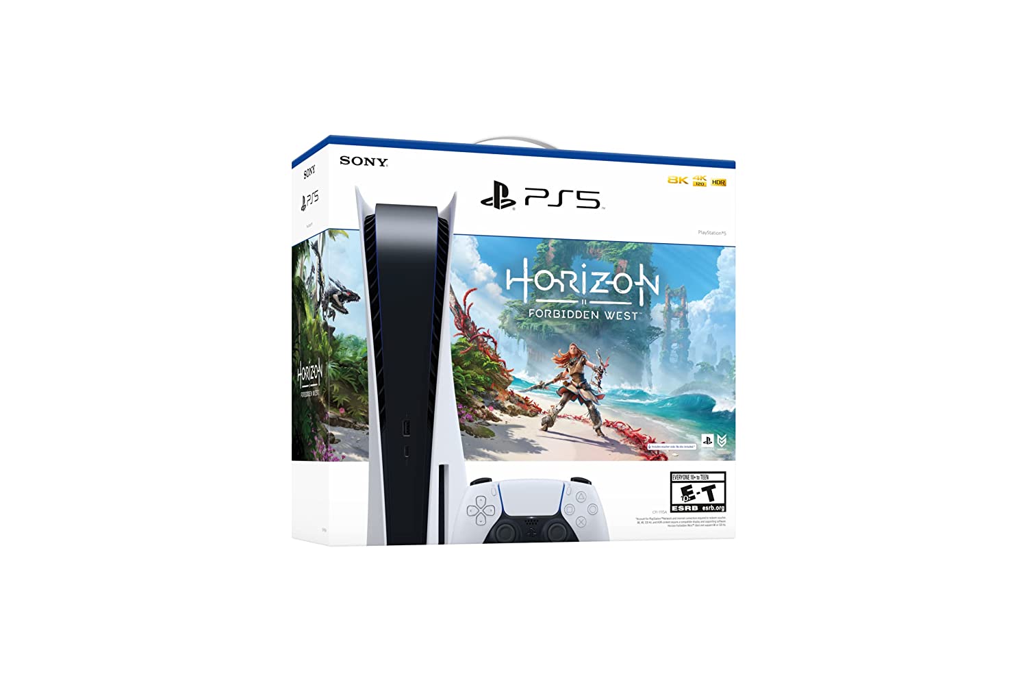 Sony PS5 Disc Edition Console- Horizon Forbidden West Bundle (CFI-1202A01)
