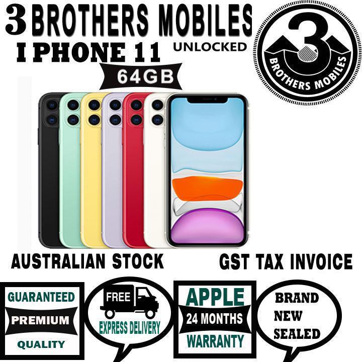 Apple iPhone 11 64GB (Black) MHDA3X/A (Open Box, New Never used)