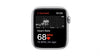 Apple Watch Nike SE 44mm Silver Aluminium Case with Pure Platinum/Black Nike Sport Band - GPS (MKQ73XA)