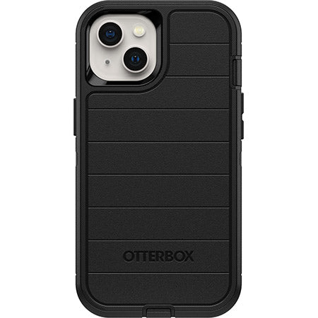 OtterBox Apple iPhone 13 Defender Series Pro Case - Black (77-85473), Multi-layer defense, 4x Military standard, Holster Kickstand, Port protection