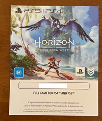 Horizon Forbidden West - PS4 / PS5 (Digital Code)